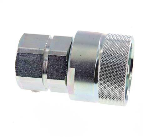 Steel DN 25 Hydraulic Coupling Plug G 3/4 inch Female Threads D M48 x 3