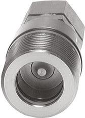 Stainless Steel DN 31.5 Hydraulic Coupling Socket G 1 1/2 inch Female Threads D M70 x 3
