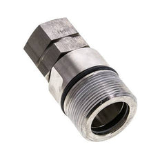 Stainless Steel DN 20 Hydraulic Coupling Socket G 3/4 inch Female Threads ISO 14541 D M42 x 2