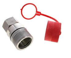 Stainless Steel DN 31.5 Hydraulic Coupling Socket G 1 1/2 inch Female Threads D M70 x 3