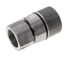 Stainless Steel DN 31.5 Hydraulic Coupling Socket G 1 1/2 inch Female Threads D M70 x 3