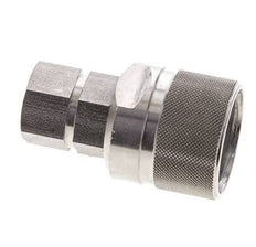 Stainless Steel DN 10 Hydraulic Coupling Plug G 3/8 inch Female Threads ISO 14541 D M28 x 2