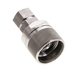 Stainless Steel DN 10 Hydraulic Coupling Plug G 3/8 inch Female Threads ISO 14541 D M28 x 2
