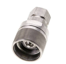Stainless Steel DN 10 Hydraulic Coupling Plug G 3/8 inch Female Threads ISO 14541 D M28 x 2