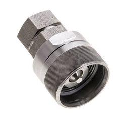 Stainless Steel DN 12.5 Hydraulic Coupling Plug G 1/2 inch Female Threads ISO 14541 D M36 x 2