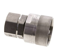 Stainless Steel DN 25 Hydraulic Coupling Plug G 1 inch Female Threads D M48 x 3