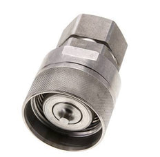Stainless Steel DN 25 Hydraulic Coupling Plug G 1 inch Female Threads D M48 x 3