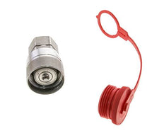 Stainless Steel DN 25 Hydraulic Coupling Plug G 1 inch Female Threads D M48 x 3