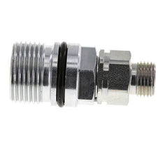 Steel DN 10 Hydraulic Coupling Socket 10 mm L Compression Ring ISO 14541/8434-1 D M28 x 2