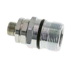 Steel DN 12.5 Hydraulic Coupling Socket 10 mm S Compression Ring ISO 14541/8434-1 D M36 x 2