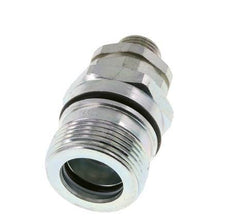 Steel DN 12.5 Hydraulic Coupling Socket 10 mm S Compression Ring ISO 14541/8434-1 D M36 x 2