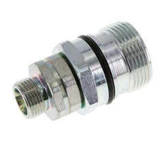 Steel DN 12.5 Hydraulic Coupling Socket 12 mm S Compression Ring ISO 14541/8434-1 D M36 x 2