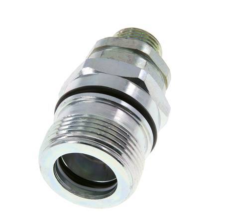 Steel DN 12.5 Hydraulic Coupling Socket 12 mm S Compression Ring ISO 14541/8434-1 D M36 x 2