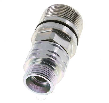 Steel DN 20 Hydraulic Coupling Socket 20 mm S Compression Ring ISO 14541/8434-1 D M42 x 2