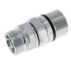 Steel DN 25 Hydraulic Coupling Socket 30 mm S Compression Ring ISO 8434-1 D M48 x 3