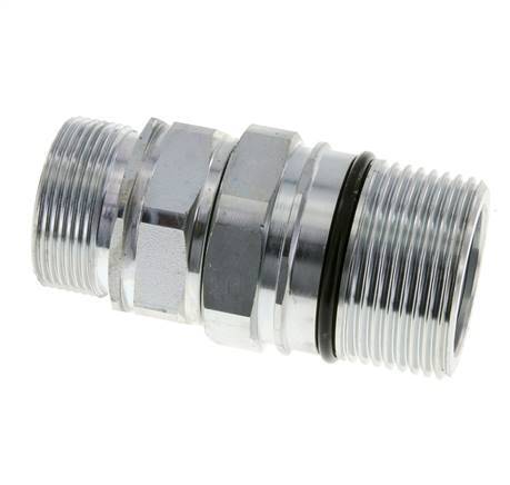 Steel DN 25 Hydraulic Coupling Socket 30 mm S Compression Ring ISO 8434-1 D M48 x 3