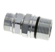 Steel DN 25 Hydraulic Coupling Socket 30 mm S Compression Ring ISO 8434-1 D M48 x 3