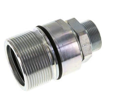 Steel DN 31.5 Hydraulic Coupling Socket 30 mm S Compression Ring ISO 8434-1 D M70 x 3