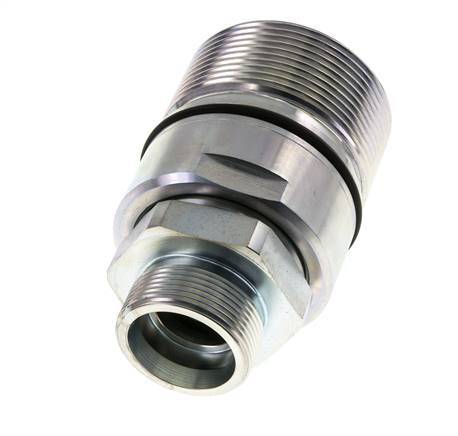 Steel DN 31.5 Hydraulic Coupling Socket 30 mm S Compression Ring ISO 8434-1 D M70 x 3