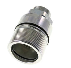 Steel DN 31.5 Hydraulic Coupling Socket 30 mm S Compression Ring ISO 8434-1 D M70 x 3