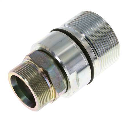 Steel DN 31.5 Hydraulic Coupling Socket 38 mm S Compression Ring ISO 8434-1 D M70 x 3