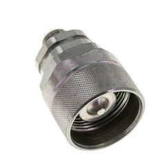 Steel DN 12.5 Hydraulic Coupling Plug 10 mm L Compression Ring ISO 14541/8434-1 D M36 x 2