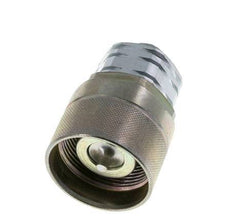Steel DN 20 Hydraulic Coupling Plug 12 mm L Compression Ring ISO 14541/8434-1 D M42 x 2