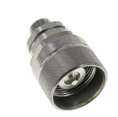Steel DN 12.5 Hydraulic Coupling Plug 10 mm S Compression Ring ISO 14541/8434-1 D M36 x 2
