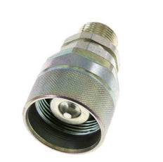 Steel DN 12.5 Hydraulic Coupling Plug 14 mm S Compression Ring ISO 14541/8434-1 D M36 x 2