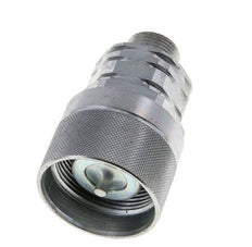 Steel DN 20 Hydraulic Coupling Plug 14 mm S Compression Ring ISO 14541/8434-1 D M42 x 2