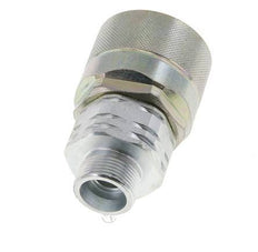 Steel DN 20 Hydraulic Coupling Plug 16 mm S Compression Ring ISO 14541/8434-1 D M42 x 2