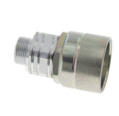Steel DN 20 Hydraulic Coupling Plug 16 mm S Compression Ring ISO 14541/8434-1 D M42 x 2