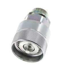 Steel DN 25 Hydraulic Coupling Plug 20 mm S Compression Ring ISO 8434-1 D M48 x 3
