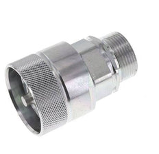 Steel DN 25 Hydraulic Coupling Plug 25 mm S Compression Ring ISO 8434-1 D M48 x 3