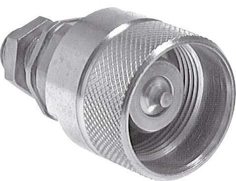 Steel DN 12.5 Hydraulic Coupling Plug 8 mm L Compression Ring Bulkhead ISO 14541/8434-1 D M36 x 2