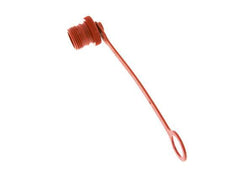 M 28 x 2 Plastic Dust Protection Cap For Coupling plug ISO 14541 [2 Pieces]