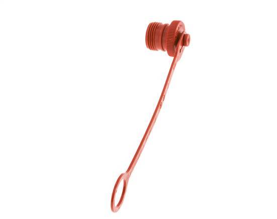 M 28 x 2 Plastic Dust Protection Cap For Coupling plug ISO 14541 [2 Pieces]