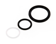 PTFE/NBR Seals Set for ISO 14541 Hydraulic Coupling (M 24 x 2 and 35 mm) [2 Pieces]