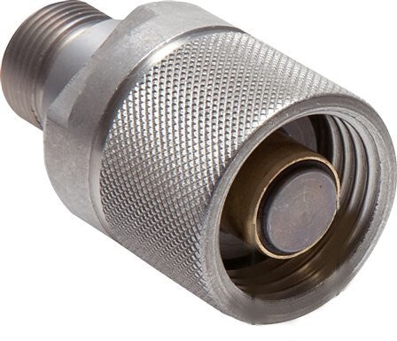 Steel Hydraulic Coupling Plug 15 mm L Cutting Ring ISO 14540/8434-1 D M32 x 3