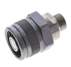 Steel Hydraulic Coupling Plug 12 mm S Cutting Ring ISO 14540/8434-1 D M32 x 3