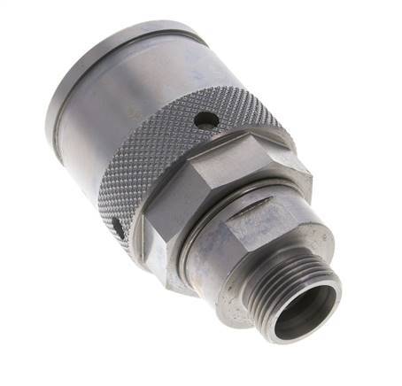 Steel Hydraulic Coupling Plug 20 mm S Cutting Ring ISO 14540/8434-1 D M54 x 4