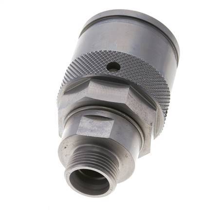 Steel Hydraulic Coupling Plug 20 mm S Cutting Ring ISO 14540/8434-1 D M54 x 4