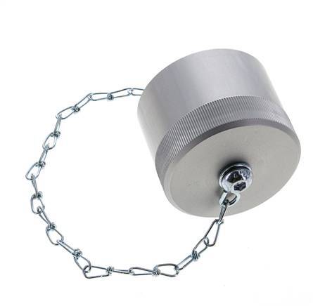 32 mm Aluminum Dust Protection Cap For Coupling socket with Chain