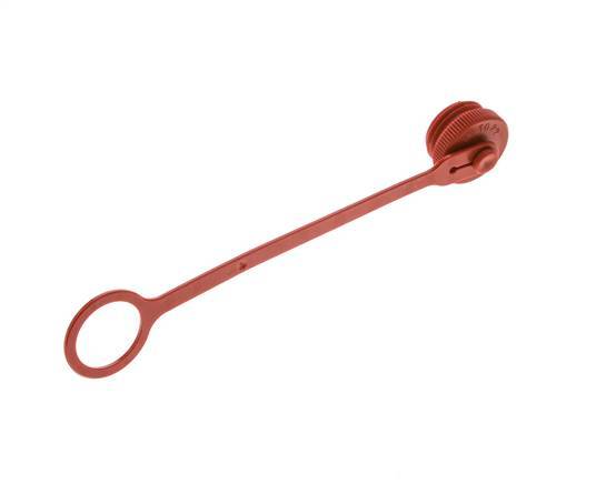 M 32 x 3 Plastic Dust Protection Cap For Coupling plug with Chain