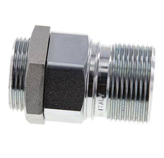Steel EDBRO Screw Couplings G 3/4 inch Female Threads Fixed Half D 44.5 mm