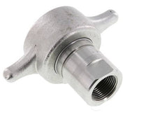 Steel EDBRO Screw Couplings G 3/4 inch Female Threads Loose Half D 44.5 mm