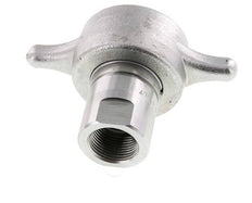 Steel EDBRO Screw Couplings G 3/4 inch Female Threads Loose Half D 44.5 mm