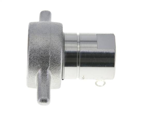 Steel EDBRO Screw Couplings G 1 inch Female Threads Loose Half D 54 mm