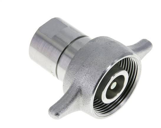 Steel EDBRO Screw Couplings G 1 inch Female Threads Loose Half D 54 mm