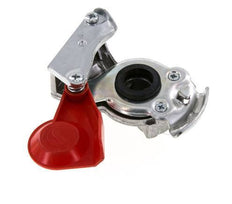 Supply Red Aluminum Gladhand Coupling M22x1.5 Female Threads DIN 74342